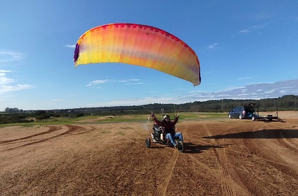 Curso aprender volar parapente